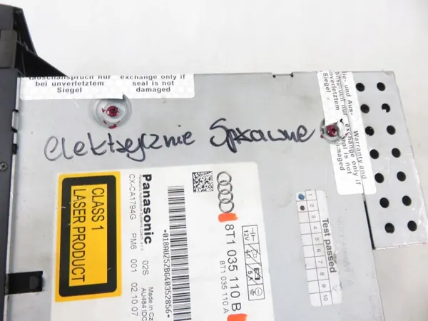 Audi CD-vaihtaja OEM 8T1035110B A5 (8T3):lle image 4