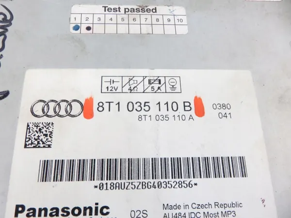 Audi CD-vaihtaja OEM 8T1035110B A5 (8T3):lle image 5