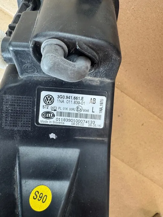 FARO DIANTEIRO ESQUERDO VOLKSWAGEN PASSAT B8 image 4