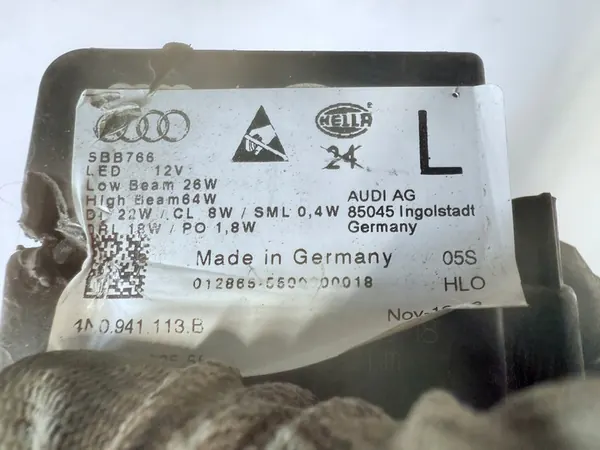 Farol esquerdo Audi A8 D5 Laser USA image 7