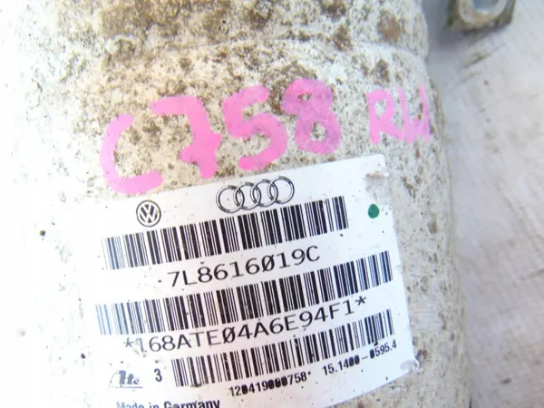 Amortisseur pneumatique gauche arrière OEM 7L8616019C Audi Q7 image 4