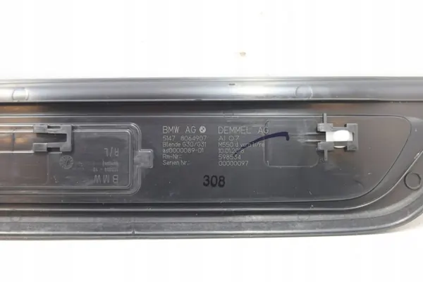 BMW G30 G31 Plaque de seuil éclairée OEM 564783212 image 9