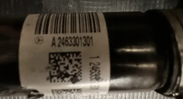 MERCEDES B W246 GLA W156 Eixo A2463301301 image 4