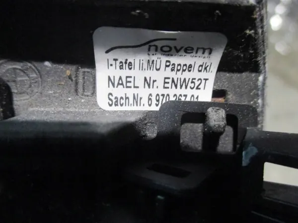 Handschoenenkastframe BMW 5 E60 E61 OEM 6970267 image 5