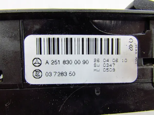 MERCEDES W251 Raam Schakel Links Voor A2518300090 image 6