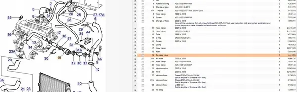 Válvula de vácuo Saab 9-5 Estate 2.3L 2001 OEM 4441895 image 6