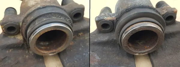 Bremssättel + Halter - Vorne / VW Touran I - Golf V - Audi A3 8P image 10