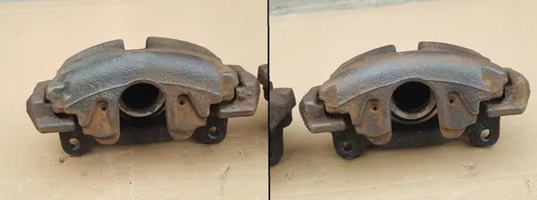 Bremssättel + Halter - Vorne / VW Touran I - Golf V - Audi A3 8P image 6