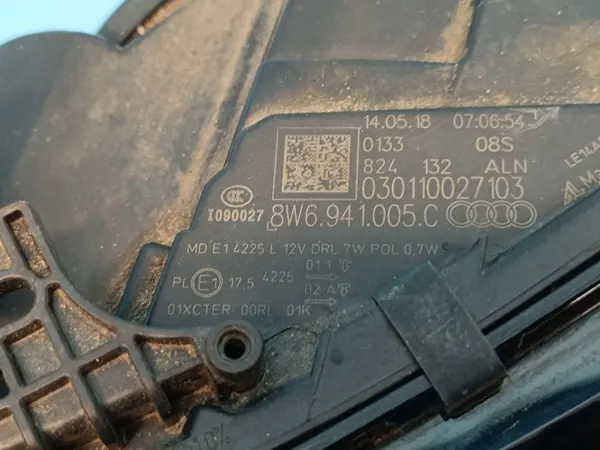 FARO XENÓN IZQUIERDO AUDI A5 F5 SPORTBACK 2018 8W6941043C image 9