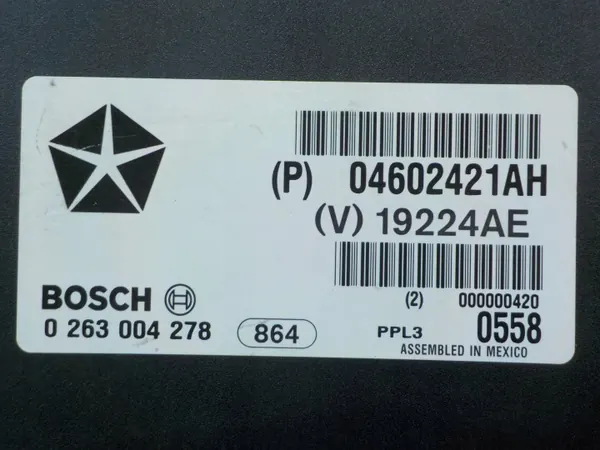 OEM 04602421AH Pysäköintimoduuli Chrysler 300C:lle image 4