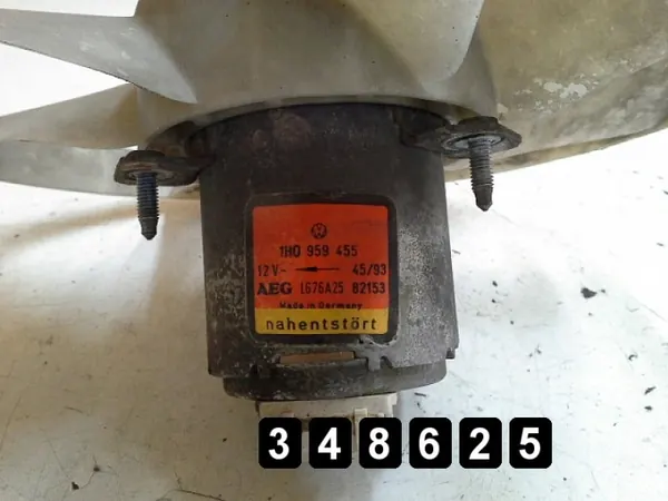 VW Jäähdytinpuhallin diffuusorilla OEM AM-348625 image 3
