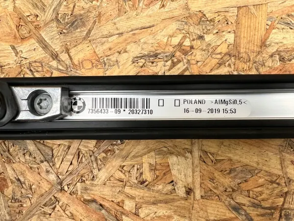 Barras de tejadilho BMW X1 F48 OEM 7356434-09 Conjunto Completo image 7
