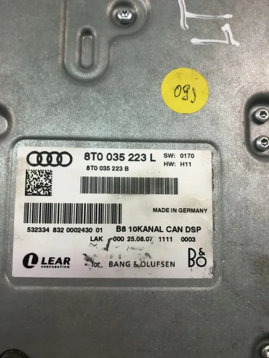 Bang & Olufsen Verstärker OEM 8T0035223B Audi A4/A5 image 4