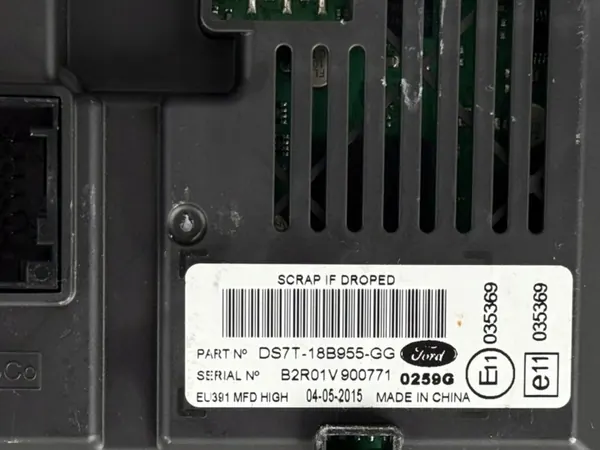 Ford Mondeo MK5 2015 Radio-Display OEM DS7T-18B955-GG image 5