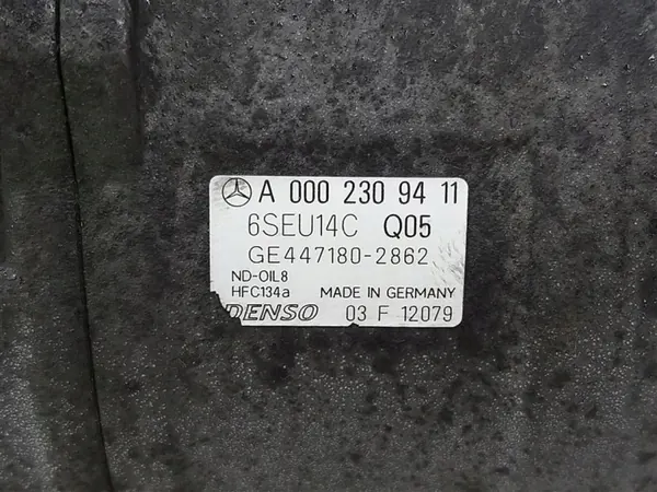 Compressor AC Mercedes Classe A W168 1997-2004 A0002309411 image 4