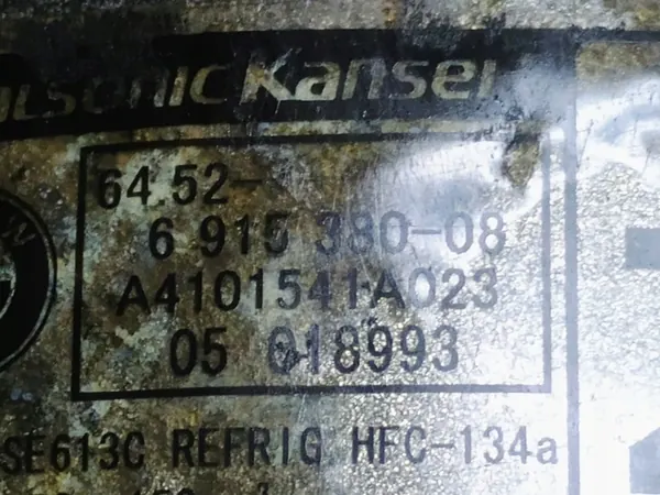 Compressore Aria Condizionata BMW E90 6915380 image 4