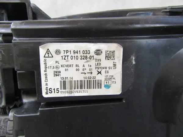 Faros Xenón Izquierdo Volkswagen Touareg 10-14 OEM 7P1941033 image 9