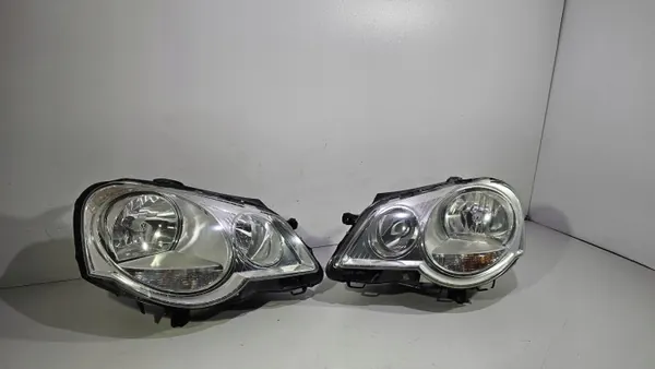 VW Polo IV 9N FL Scheinwerfer Set links rechts EU OEM 129846780236 image 3
