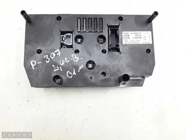 Module de contrôle AC Peugeot 307 OEM 96430991xt image 3