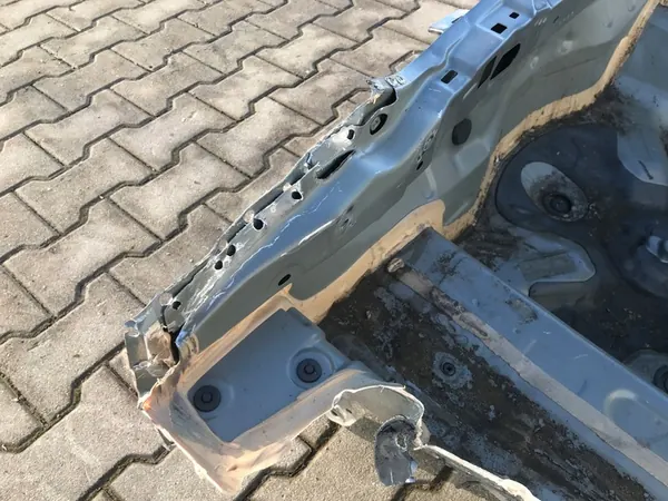 Rear Bumper Trim Toyota Yaris III 5D 14-17 Gray 1G3 image 6