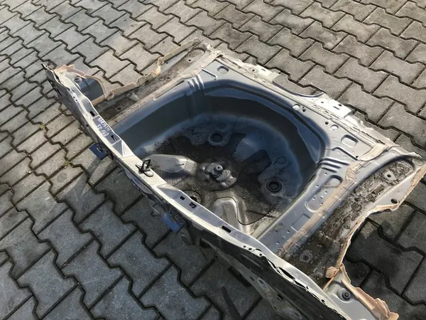 Rear Bumper Trim Toyota Yaris III 5D 14-17 Gray 1G3 image 8