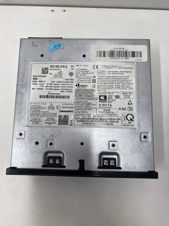 Begagnad VW Golf VIII navigationsläsare OEM 3G5035816G image 4
