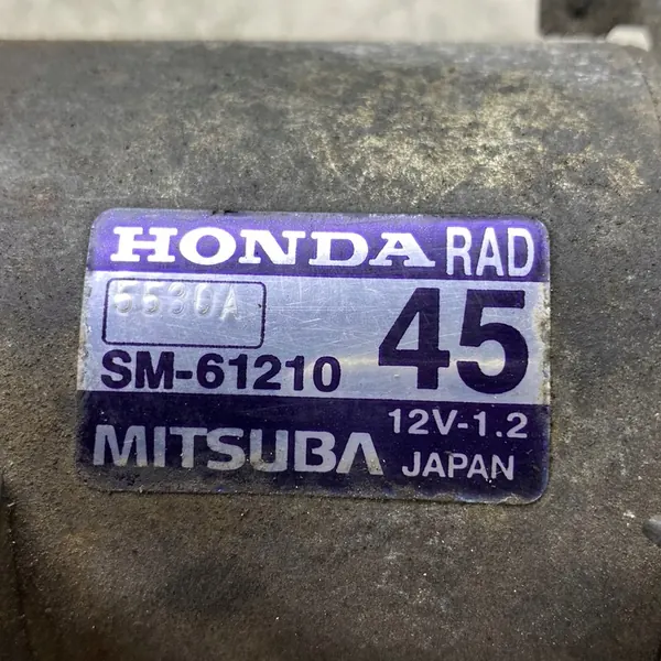 Motorino di avviamento Honda Accord 7 VII 2.4 Automatico SM-61210 image 7