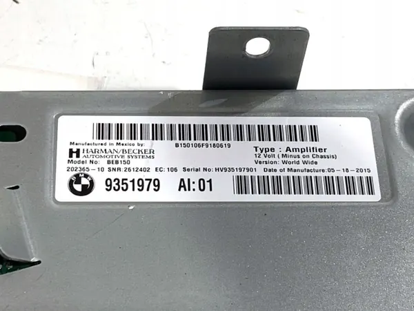 OEM 9351979 Amplificador Señal BMW F16 14-19 image 4