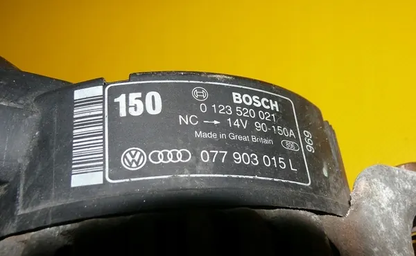 Vaihtovirtageneraattori 150A Audi S6 A6 C5 4.2 V8 image 2