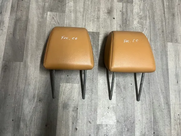 FORD FOCUS MK2 CABRIO Front Headrest OEM Leather image 2