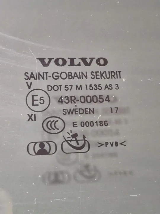Volvo XC60 Linker Achterdeur Ruit OEM 290120261507 image 3