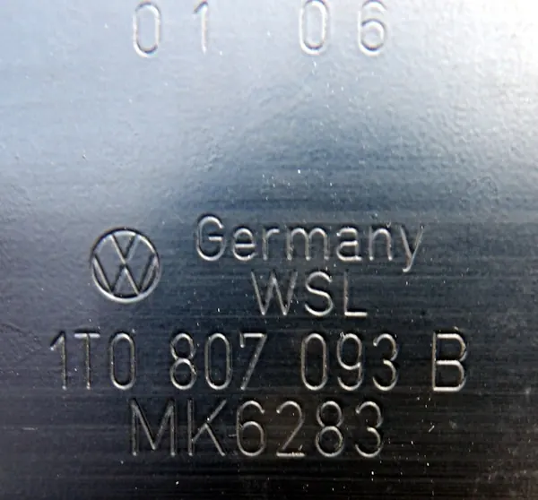 Reforço de para-choque dianteiro VW Touran Caddy 1T0807093B image 4