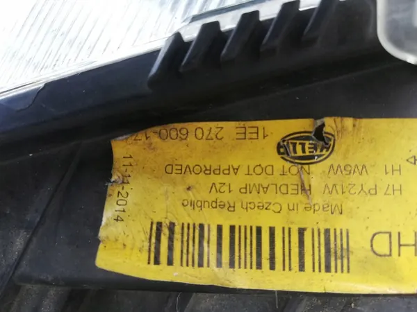 Vasen Ajovalot Ford C-Max 03-07 image 2