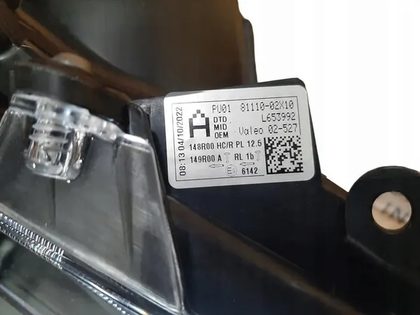 TOYOTA COROLLA REFLECTOR DELANTERO DERECHO LED 81110-02X10 image 7