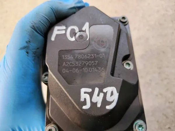 Luftdrosselklappe BMW 7 F01 3.0 D N57D30B image 2