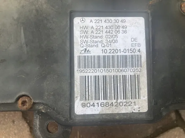 Actionneur de frein à main Mercedes S-Class W221 OEM A2214303049 image 2