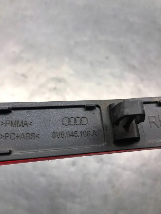 Reflector de parachoques trasero OEM 8V5945106A para Audi A3 8V image 6