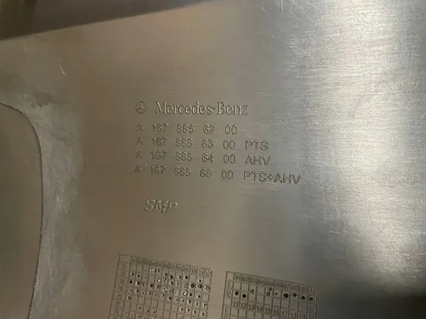 SPOILER PARACHOQUES TRASERO MERCEDES GLE W167 A1678856200 image 7