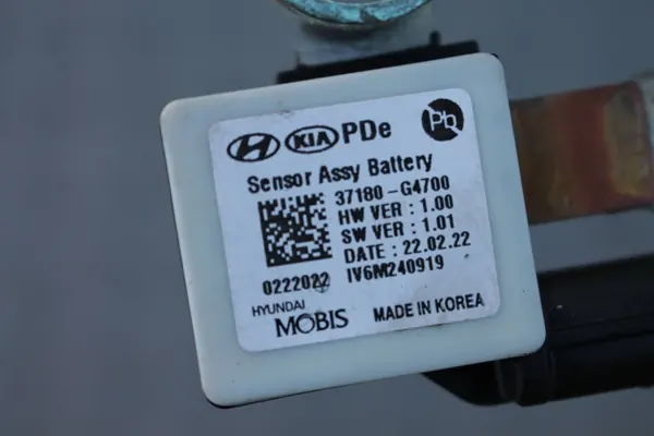 Module Borne Négative Hyundai OEM 37180G4700I30 image 4