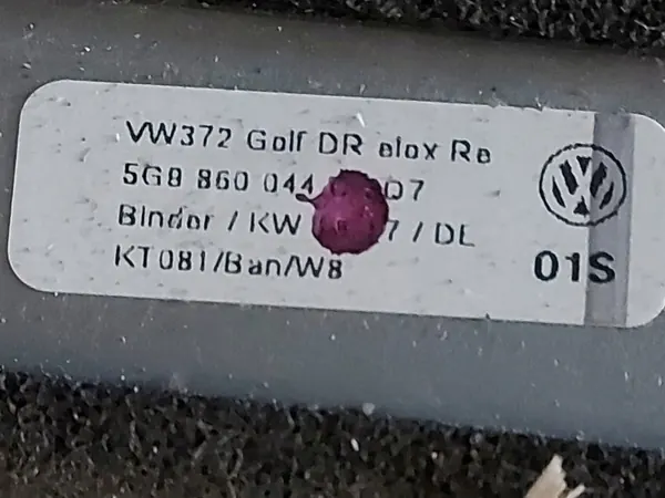 Barras de tejadilho VW Golf VII R Variant OEM 5G8860044C/5G8860043C image 5