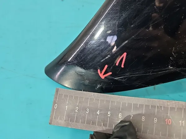 Parafango Anteriore Sinistro Mercedes W251 Nero 040 image 4