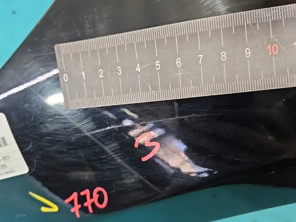 Parafango Anteriore Sinistro Mercedes W251 Nero 040 image 6