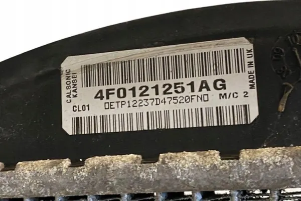 Radiador de agua AUDI A6 ALLROAD 3.0L diésel 2010 image 3