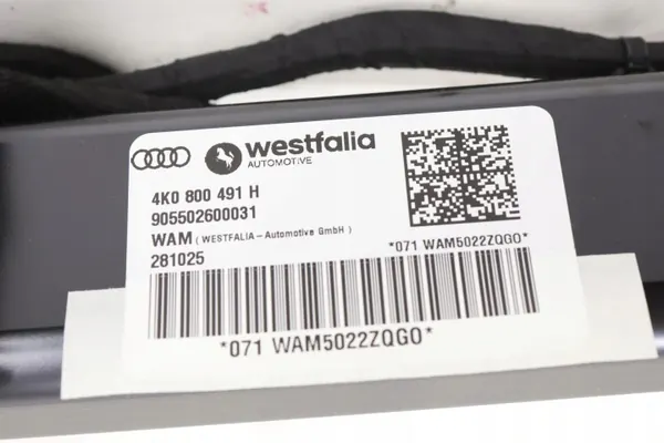 Audi A6 C8 Anhängerkupplung OEM 4K0800491H - Gebraucht image 5
