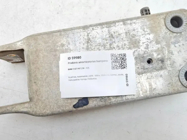 Amortiguador de parachoques delantero BMW 5 GT F07 OEM 9245CH image 4
