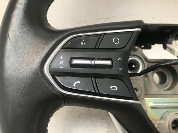 Volant Cuir OEM HYUNDAI SANTA FE IV Brun Foncé image 3