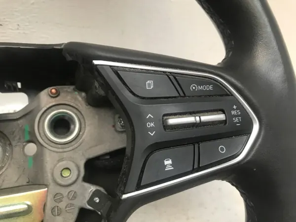 Volant Cuir OEM HYUNDAI SANTA FE IV Brun Foncé image 4