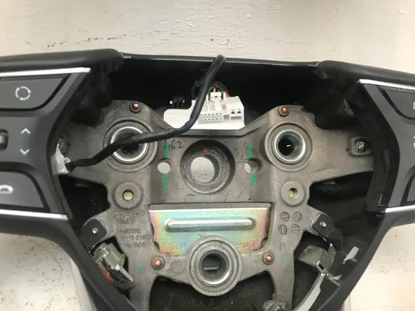 Volant Cuir OEM HYUNDAI SANTA FE IV Brun Foncé image 5