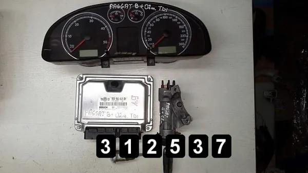 Begagnad VW Passat ECU OEM AM-312537 2002 image 2