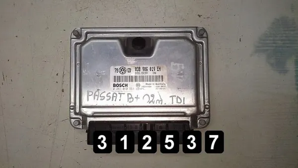 Begagnad VW Passat ECU OEM AM-312537 2002 image 4